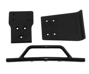 RPM Traxxas Slash 4x4 Front Bumper & Skid Plate (Black) RPM Traxxas Slash 4x4 Front Bumper & Skid Plate (Black)