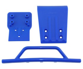 RPM Traxxas Slash 4x4 Front Bumper & Skid Plate (Blue) RPM Traxxas Slash 4x4 Front Bumper & Skid Plate (Blue)