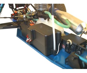 RPM Receiver Box - Black for the Associated GT but can be used in many applications