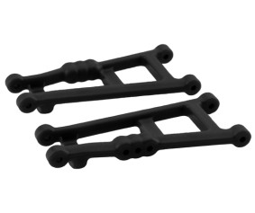 RPM Rear Arms for the Traxxas Electric Rustler & Electric Stampede 2wd - Black RPM Rear Arms for the Traxxas Electric Rustler & Electric Stampede 2wd - Black