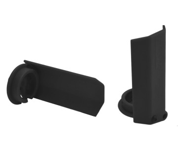 RPM Shock Shaft Guards for the Traxxas X-Maxx - Black