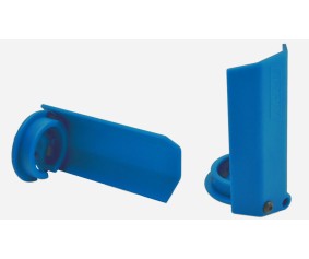 RPM Shock Shaft Guards for the Traxxas X-Maxx - Blue