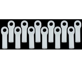 RPM Traxxas Long Rod Ends - Dyeable White