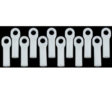RPM Traxxas Long Rod Ends - Dyeable White