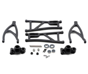 RPM Revo True-Track Rear A-Arm Conversion Kit (Black)
