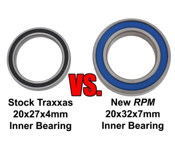 RPM Oversized Front Axle Carriers for the Traxxas X-Maxx
