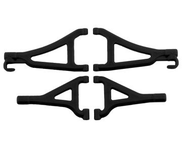 RPM Front A-arms for the Traxxas 1/16 E-Revo - Black