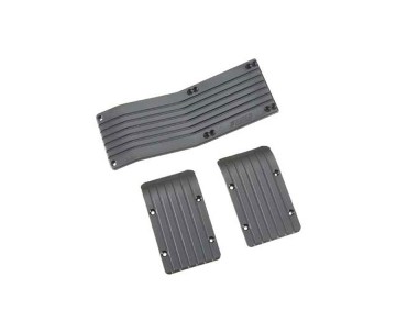RPM 3-Piece Skid Plate (Black) (T-Maxx 3.3 E-Maxx 3905)