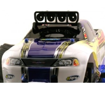 RPM 4 Light Narrow Roof-Mounted Light Bar Set - Black