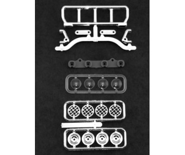 RPM Narrow Roof Mounted Light Bar Set (Chrome)
