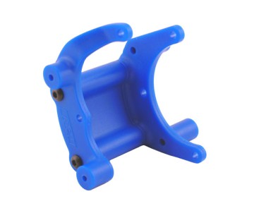 RPM Bumper Mount (Rustler, Stampede, Bandit, Slash) - Blue