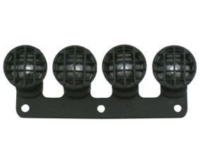RPM Light Canister Set for RPM Front Bumper - Black RPM Light Canister Set for RPM Front Bumper - Black