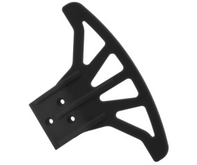 RPM Wide Front Bumper for the Traxxas Stampede 4x4, Rustler 4x4 & Telluride - Black
