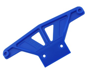 RPM Wide Front Bumper for Traxxas Rustler, Stampede 2wd & Bandit - Blue
