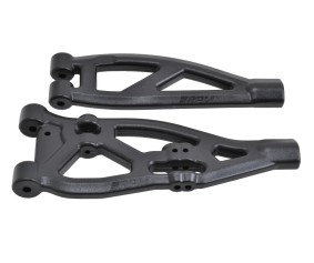 RPM Front Upper & Lower A-arms for the ARRMA Kraton, Talion & Outcast (also fits the Durango DEX8T) - Black