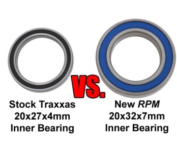 RPM Oversized Rear Axle Carriers for the Traxxas X-Maxx