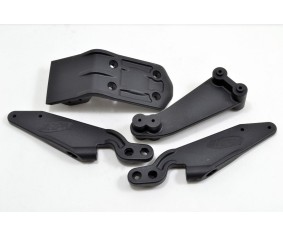 RPM HD Wing Mount System for many ARRMA 6S Vehicles (V5 / EXB and older) (fits most versions of the Kraton, Notorious, Outcast, Raider XL, Talion & Typhon)