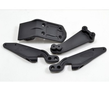 RPM HD Wing Mount System for many ARRMA 6S Vehicles (V5 / EXB and older) (fits most versions of the Kraton, Notorious, Outcast, Raider XL, Talion & Typhon)