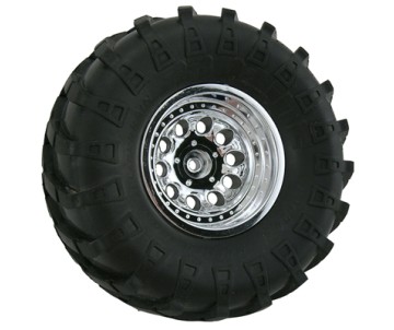 RPM Revolver Crawler Wheels - Wide Wheelbase - Chrome