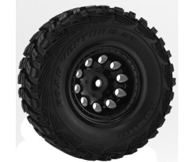 RPM Revolver Front Short Course Wheels for 2wd Slash - Black