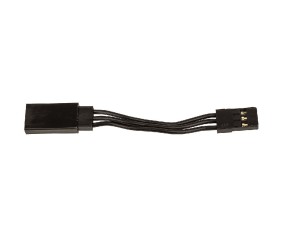 Reedy 50mm Servo Wire Extension - Black (1.97 in)