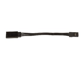 Reedy 75mm Servo Wire Extension - Black (2.95 in)