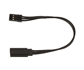 Reedy 125mm Servo Wire Extension - Black (4.92 in)