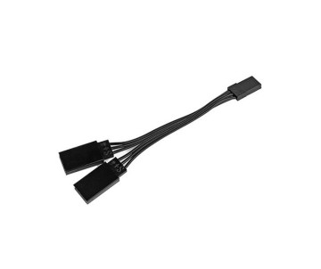 Reedy Power RX/Servo Y-Connector 95mm, black