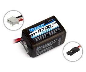 Reedy 2700mAh 2S 7.4V LiPo RX Hump 56.5x31.4x29.9mm