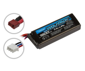 Reedy Wolfpack 1600mAh 30C 7.4V LiPo 88.0x29.9x16.5