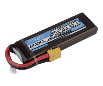 Reedy Zappers DR 6000mAh 130C 7.6V Stick (soft) w/XT90 142x49x22.5mm