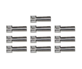 Reedy Grip Bullets 5mm x 14mm, silver (10)