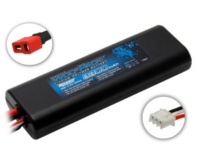 Reedy WolfPack 3300mAh 2S 7.4V 30C LiPo T-Plug (Dean's) Hard Case 24.5x47x139mm