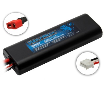 Reedy WolfPack 3300mAh 2S 7.4V 30C LiPo T-Plug (Dean's) Hard Case 24.5x47x139mm