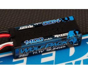 Reedy WolfPack LiPo Mini 1400mAh 35C 3S 11.1V with T-plug