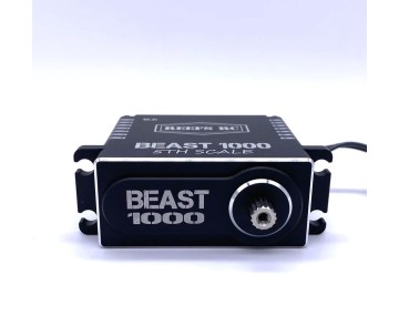 Reefs BEAST 1000 1/5th Scale Waterproof Servo w/ Aluminum Horns - 1080oz 0.08sec@8.4V