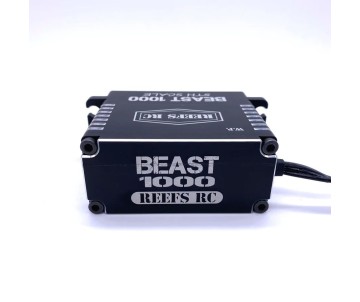 Reefs BEAST 1000 1/5th Scale Waterproof Servo w/ Aluminum Horns - 1080oz 0.08sec@8.4V
