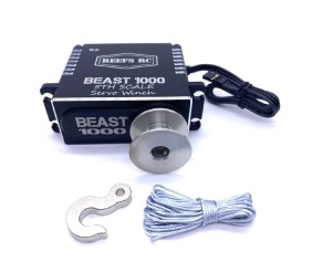 Reefs BEAST 1000 1/5th Scale Servo Winch Submarine Waterproof - 1080oz 0.08sec@8.4V
