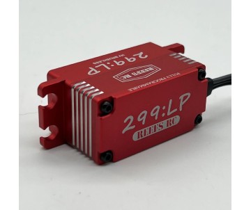 Reefs 299LP Programmable Water Resistant Racing Servo - 313oz 0.057sec@8.4V - Red