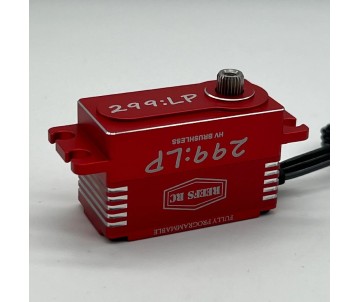 Reefs 299LP Programmable Water Resistant Racing Servo - 313oz 0.057sec@8.4V - Red