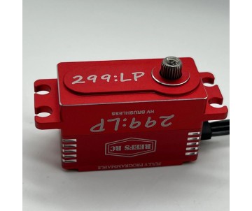 Reefs 299LP Programmable Water Resistant Racing Servo - 313oz 0.057sec@8.4V - Red