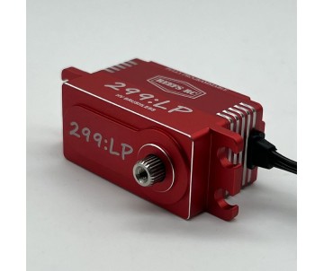 Reefs 299LP Programmable Water Resistant Racing Servo - 313oz 0.057sec@8.4V - Red