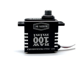 Reefs RAW100 Mini Programmable Submarine Waterproof Servo - 103oz 0.08sec@8.4V - Black