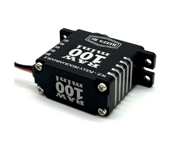 Reefs RAW100 Mini Programmable Submarine Waterproof Servo - 103oz 0.08sec@8.4V - Black