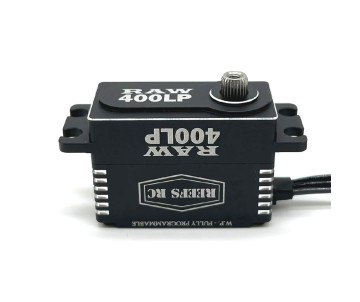 Reefs RAW400 LP Programmable Submarine Waterproof Servo - 460oz 0.065sec@8.4V - Black