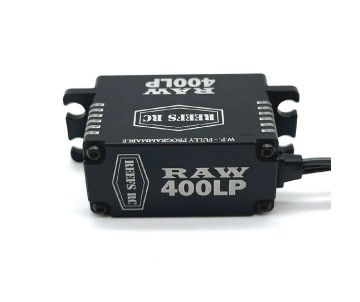 Reefs RAW400 LP Programmable Submarine Waterproof Servo - 460oz 0.065sec@8.4V - Black
