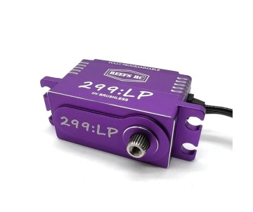 Reefs 299LP Special Edition Programmable Water Resistant Servo - 313oz 0.057sec@8.4V - Purple