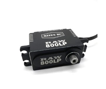 Reefs RAW800LP Programmable Submarine Waterproof Servo  - 800oz 0.09sec@8.4V- Black