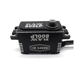 Reefs RAW800LP Programmable Submarine Waterproof Servo  - 800oz 0.09sec@8.4V- Black