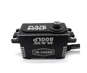 Reefs RAW800LP Programmable Submarine Waterproof Servo  - 800oz 0.09sec@8.4V- Black